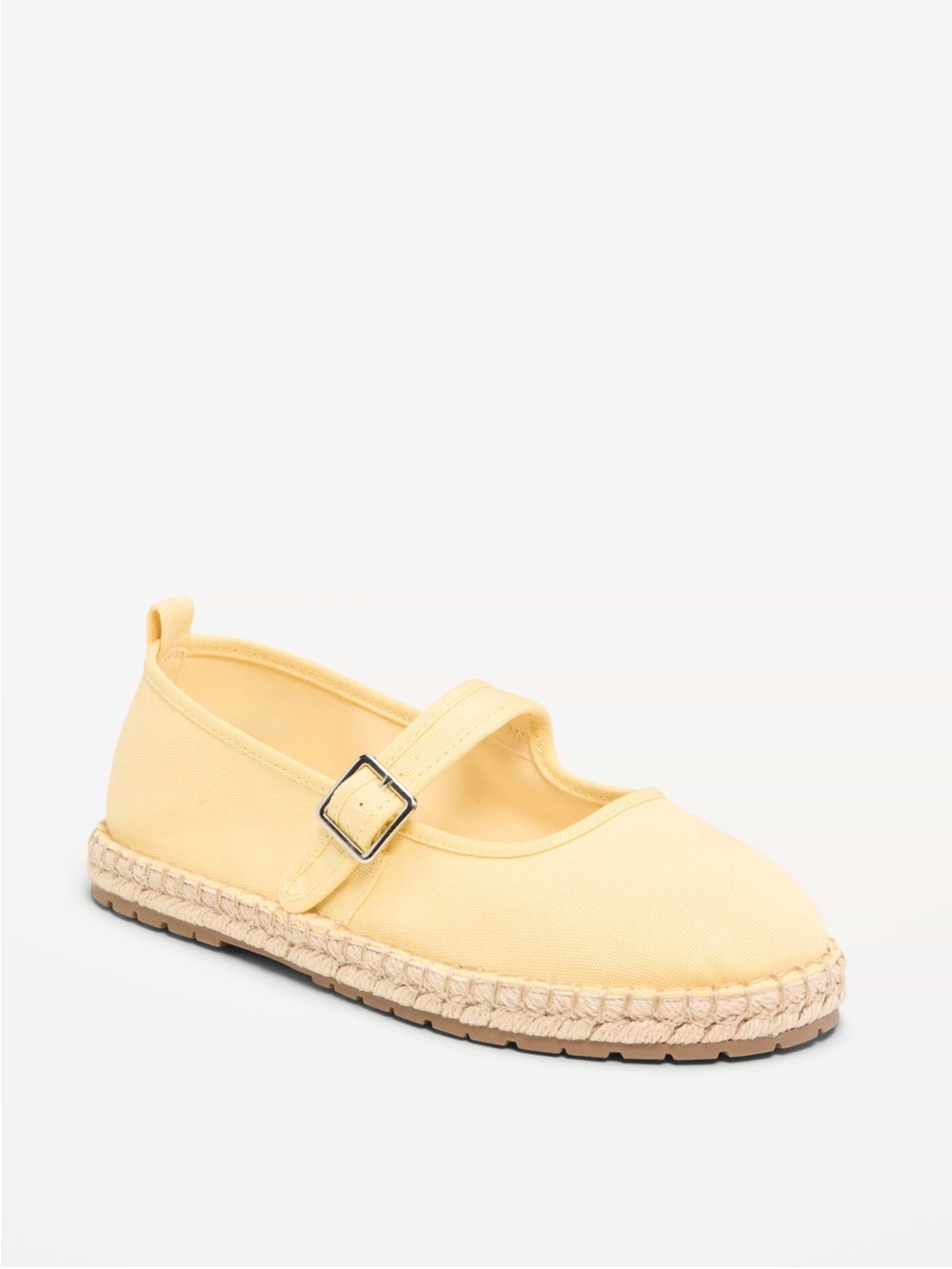 Old navy NWT Mary Jane Espadrille Flats for Women Size 9 Golden straw